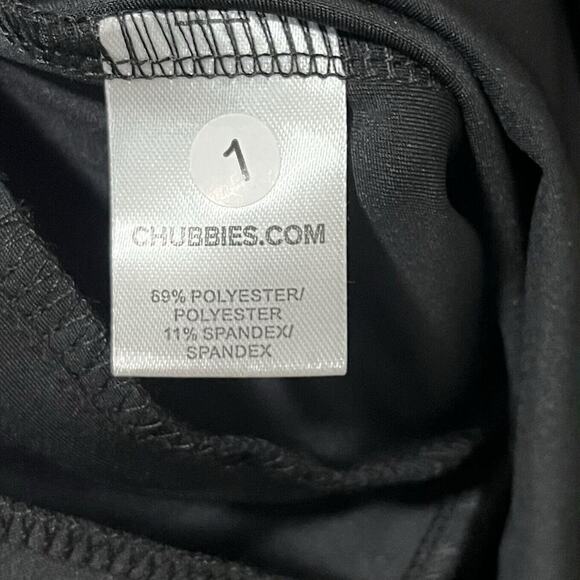 Chubbies Obsidian Momentum 1/4 Zip Pullover Shirt Size XL Black Athletic Men's - Picture 6 of 8